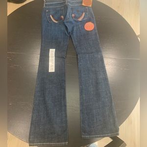 James Jeans Womens Blue BootLeg Jeans Size 25 $172 Bloomingdales rainbow